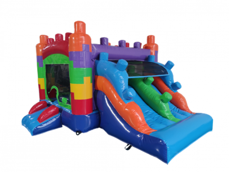 Toddler Mini Block Bounce House Combo